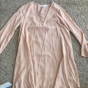 Baby pink dress